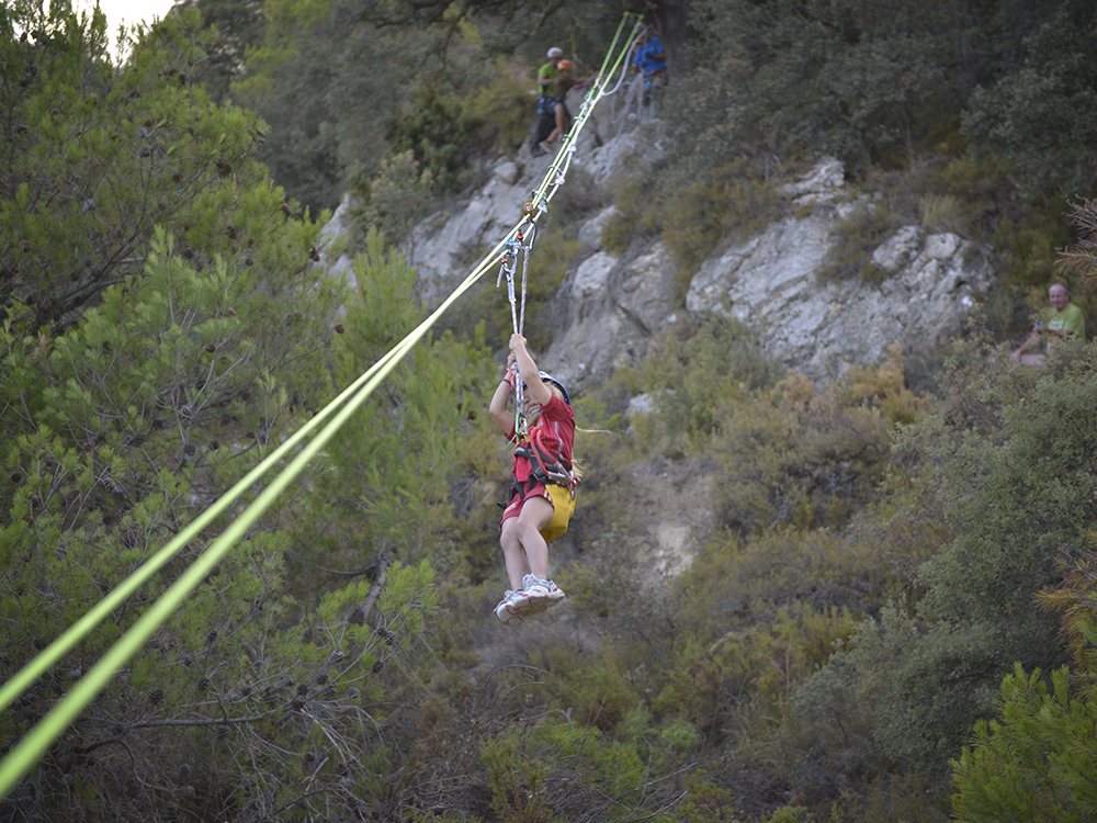 Actividades tirolina